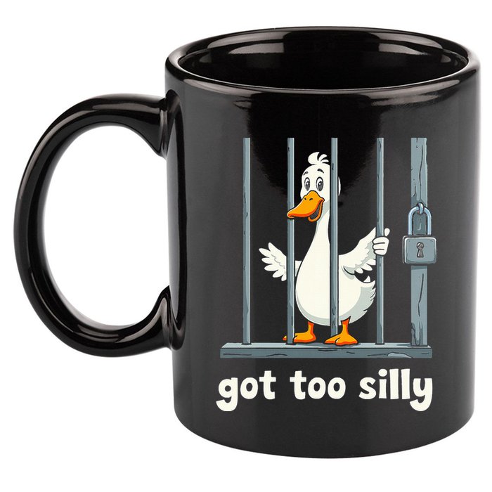 Got Too Silly Goose 11oz C Handle Ceramic Mug