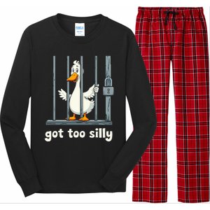 Got Too Silly Goose Long Sleeve Pajama Set