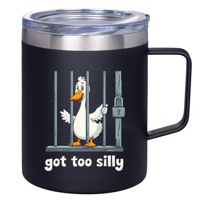 Got Too Silly Goose 12oz Stainless Steel Coffee Mug