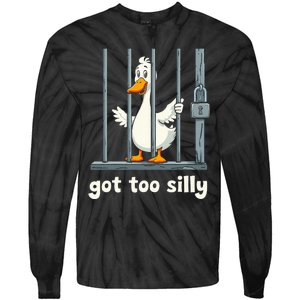 Got Too Silly Goose Tie-Dye Long Sleeve Shirt