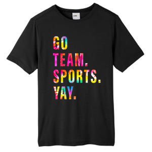 Go team. Sports. Yay.  Sports and Games Competition Team Tall Fusion ChromaSoft Performance T-Shirt