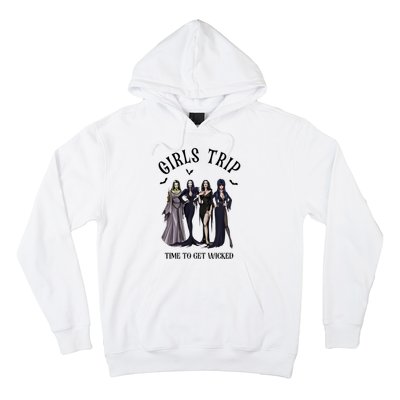 Girls Trip Salem Time To Get Wicked Halloween Witch Hoodie