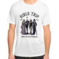 Girls Trip Salem Time To Get Wicked Halloween Witch Adult ChromaSoft Performance T-Shirt