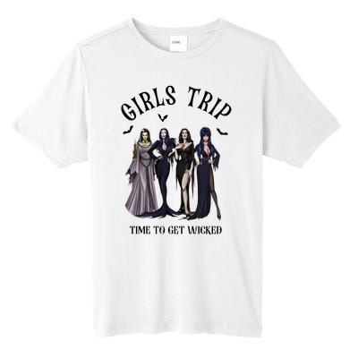 Girls Trip Salem Time To Get Wicked Halloween Witch Tall Fusion ChromaSoft Performance T-Shirt