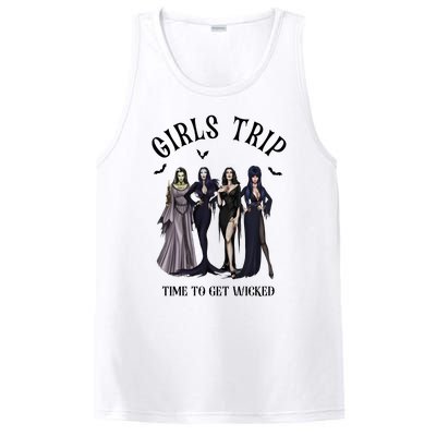 Girls Trip Salem Time To Get Wicked Halloween Witch PosiCharge Competitor Tank