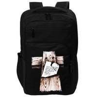 Gone To See Dad Were Fixin A Place For You Be Back Soon Impact Tech Backpack