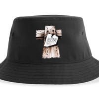 Gone To See Dad Were Fixin A Place For You Be Back Soon Sustainable Bucket Hat