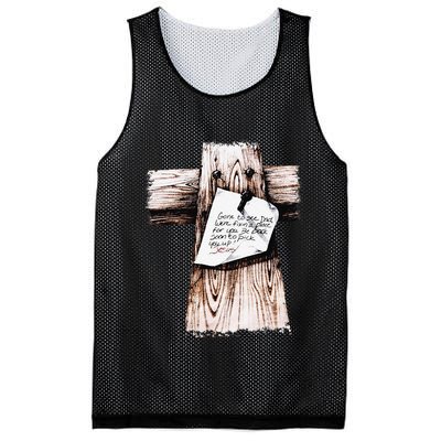 Gone To See Dad Were Fixin A Place For You Be Back Soon Mesh Reversible Basketball Jersey Tank