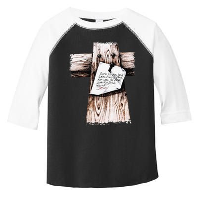 Gone To See Dad Were Fixin A Place For You Be Back Soon Toddler Fine Jersey T-Shirt