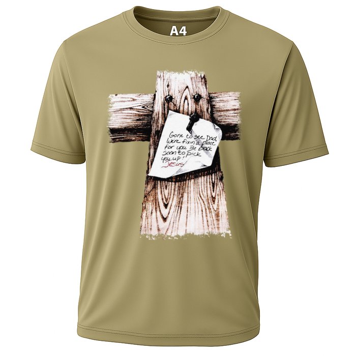 Gone To See Dad Were Fixin A Place For You Be Back Soon Performance Shirt