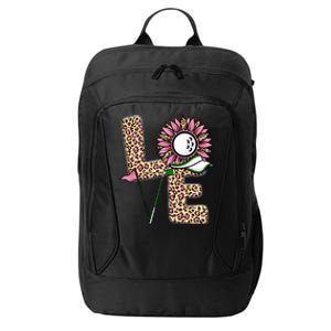 Golf T Shirts, Love Golf Leopard Sunflower Sports Ball Valentine Plus Size City Backpack