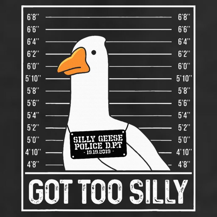 Got Too Silly Silly Goose Mugshot Goose Mugshot 11oz C Handle Ceramic Mug