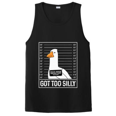 Got Too Silly Silly Goose Mugshot Goose Mugshot PosiCharge Competitor Tank