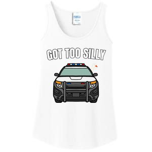 Got Too Silly Goose Police Funny Birthday Gifts Goose Lover Ladies Essential Tank