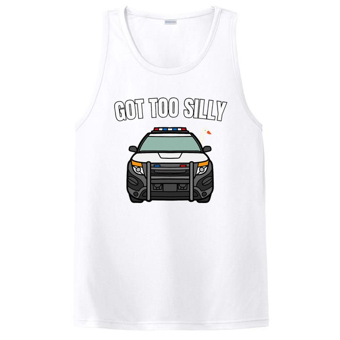 Got Too Silly Goose Police Funny Birthday Gifts Goose Lover PosiCharge Competitor Tank