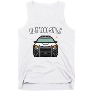 Got Too Silly Goose Police Funny Birthday Gifts Goose Lover Tank Top