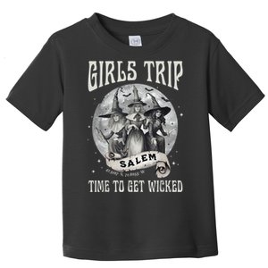 Girls Trip Salem Retro Salem 1692 They Missed One Witch Toddler T-Shirt