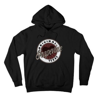 Grapevine Travel Souvenir To Texas Tall Hoodie