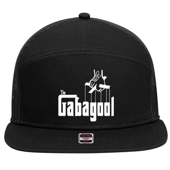 Gabagool Tony Soprano Trendy 7 Panel Mesh Trucker Snapback Hat