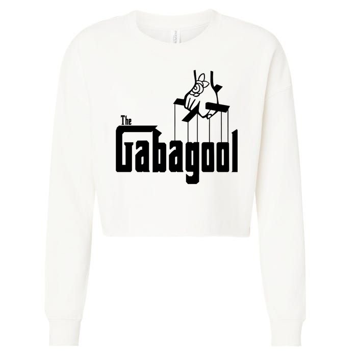 Gabagool Tony Soprano Trendy Cropped Pullover Crew