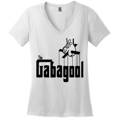 Gabagool Tony Soprano Trendy Women's V-Neck T-Shirt