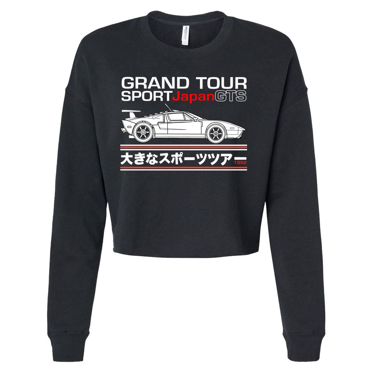 Grand Tour Sport Japan GTS Cropped Pullover Crew