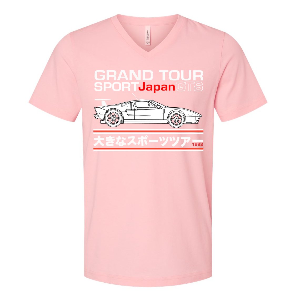 Grand Tour Sport Japan GTS V-Neck T-Shirt