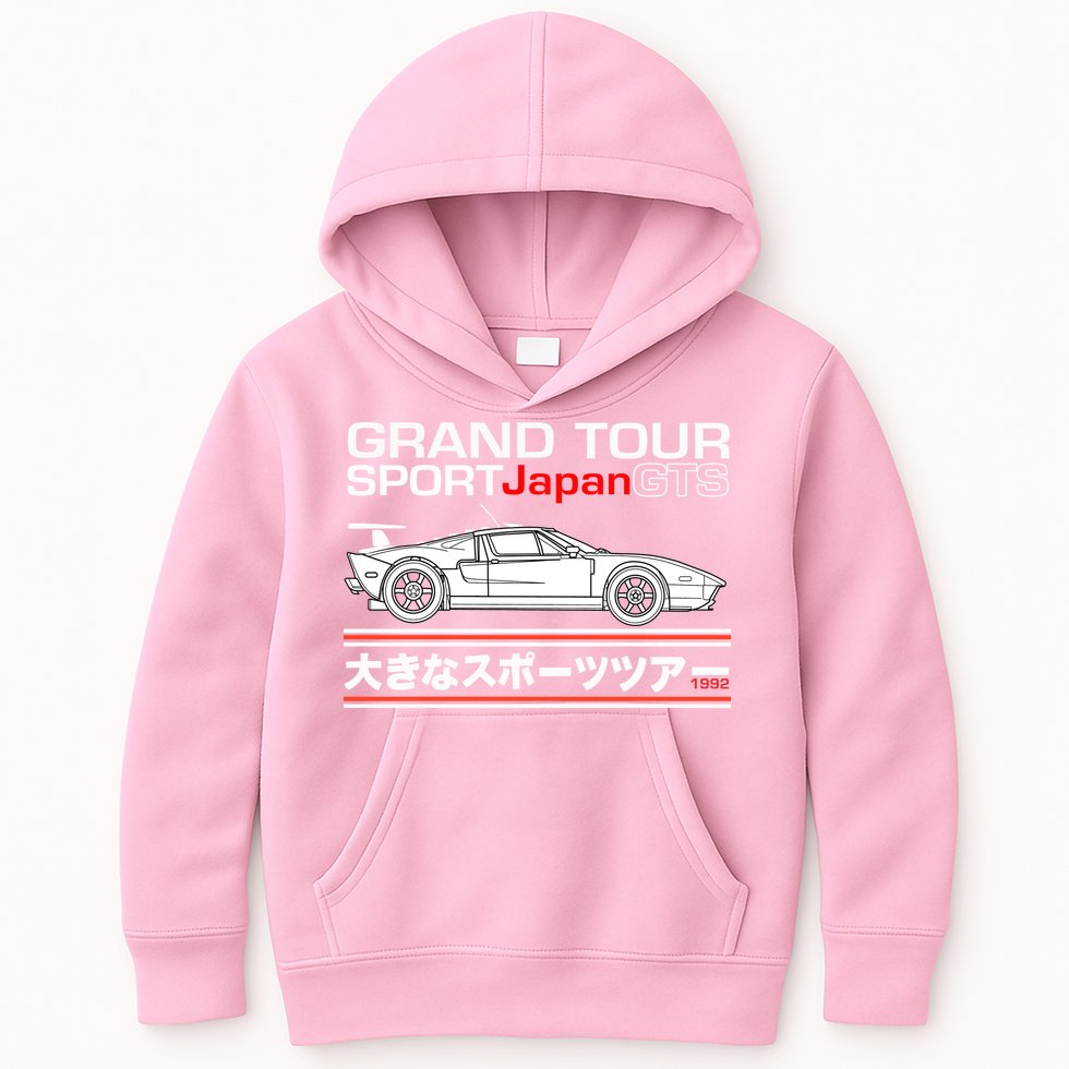 Grand Tour Sport Japan GTS Kids Hoodie