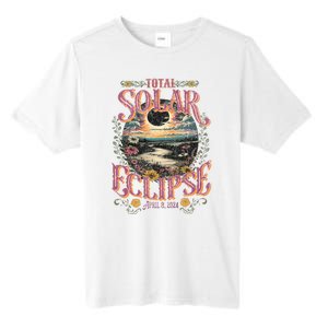 Groovy Total Solar Eclipse April 8 2024 Astronomy Souvenir Tall Fusion ChromaSoft Performance T-Shirt