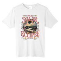 Groovy Total Solar Eclipse April 8 2024 Astronomy Souvenir Tall Fusion ChromaSoft Performance T-Shirt