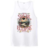 Groovy Total Solar Eclipse April 8 2024 Astronomy Souvenir PosiCharge Competitor Tank