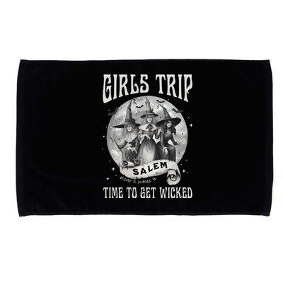 Girls Trip Salem Retro Salem 1692 They Missed One Witch Microfiber Hand Towel