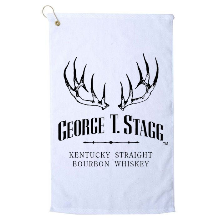 George T. Stagg Vintage Bourbon Distillery Platinum Collection Golf Towel