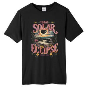 Groovy Total Solar Eclipse April 8 2024 Astronomy Souvenir Tall Fusion ChromaSoft Performance T-Shirt