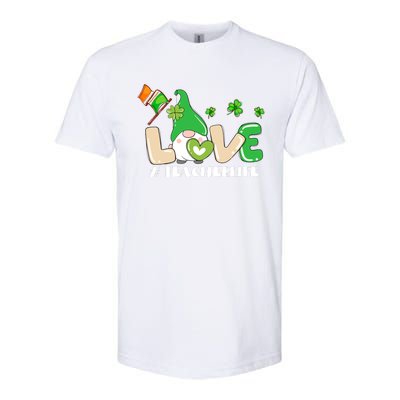 Gnome Teacher St Patricks Day Love Teachers Life Shamrock Premium Softstyle CVC T-Shirt