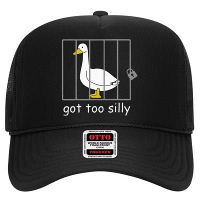 Got Too Silly Women Silly Goose High Crown Mesh Back Trucker Hat