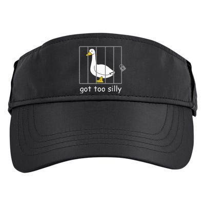 Got Too Silly Women Silly Goose Adult Drive Performance Visor