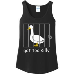 Got Too Silly Women Silly Goose Ladies Essential Tank