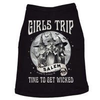 Girls Trip Salem Retro Salem 1692 They Missed One Witch Doggie Tank