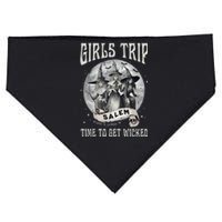 Girls Trip Salem Retro Salem 1692 They Missed One Witch USA-Made Doggie Bandana