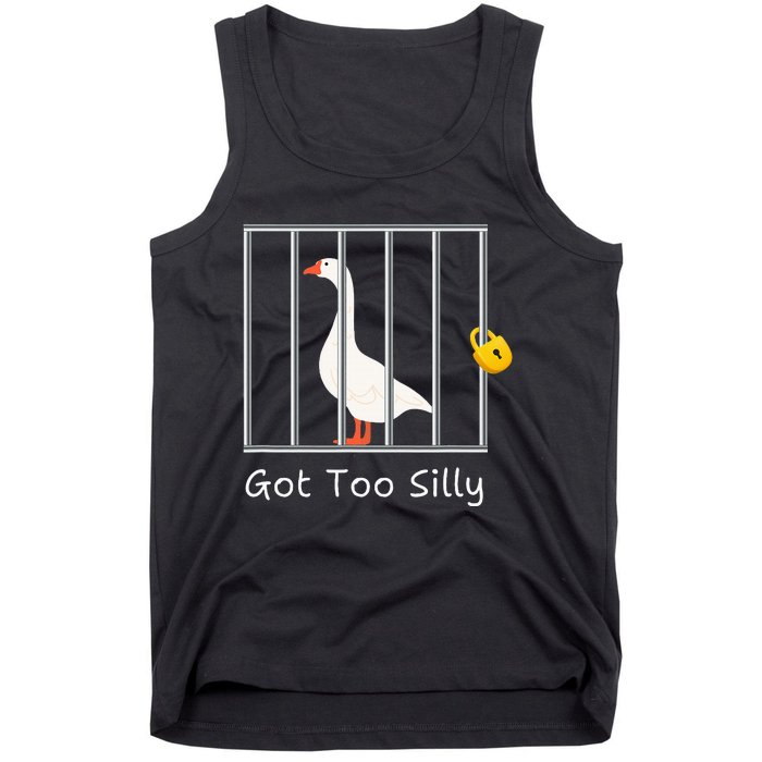 Got Too Silly Women Silly Goose Tank Top