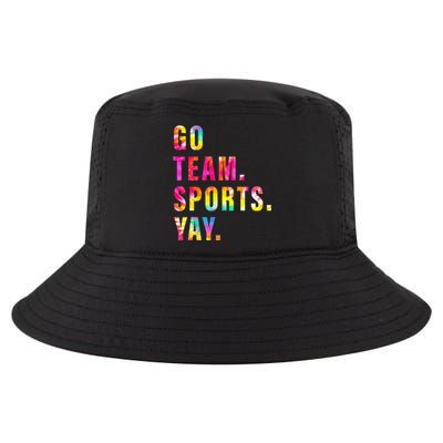 Go team Sports Yay Sports and Games Team  Cool Comfort Performance Bucket Hat