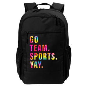 Go team Sports Yay Sports and Games Team  Daily Commute Backpack