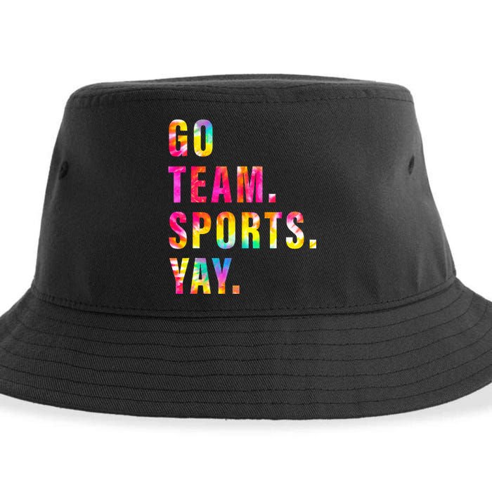 Go team Sports Yay Sports and Games Team  Sustainable Bucket Hat