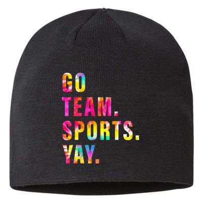 Go team Sports Yay Sports and Games Team  Sustainable Beanie