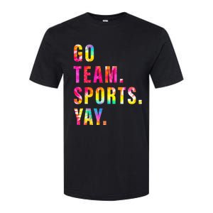 Go team Sports Yay Sports and Games Team  Softstyle CVC T-Shirt