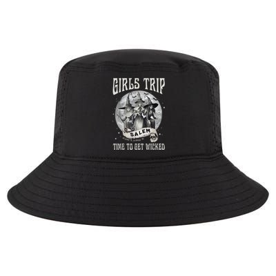 Girls Trip Salem Retro Salem 1692 They Missed One Witch Cool Comfort Performance Bucket Hat