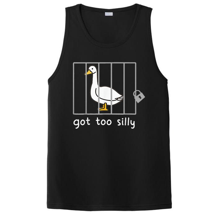 Got To Silly Funny Silly Goose In Jail PosiCharge Competitor Tank