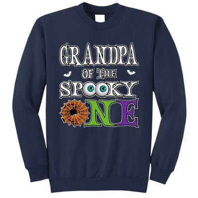 Grandpa The Spooky One 1st Birthday Halloween Theme Matching Sweatshirt