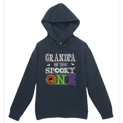 Grandpa The Spooky One 1st Birthday Halloween Theme Matching Urban Pullover Hoodie